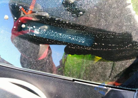 2021 Tesla Model Y Long Range Dual Motor All-Wheel Drive from USA, damaged, VIN 5YJYGDEE6MF233186